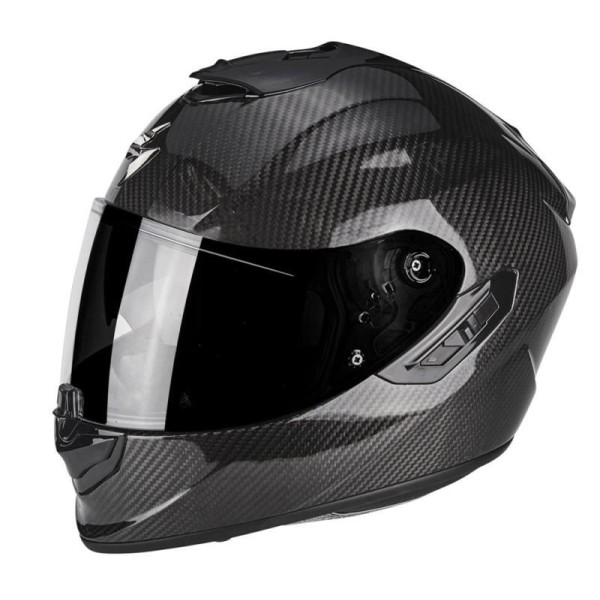 Scorpion Helmets Exo 1400 Evo Carbon Black Full Face Helmet